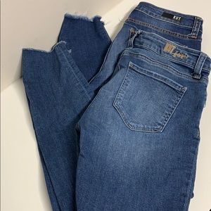 KUT FROM THE KLOTH Jeans with Raw Hem